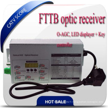 Récepteur fibre optique FTTB CATV avec O-Agc